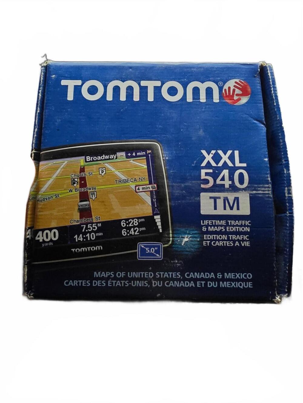 2010 TomTom XXL 540 TM GPS Navigator with Lifetime Traffic & Maps Edition